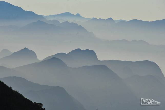 As montanhas do Parque Nacional da Serra dos Órgãos, no Rio de Janeiro